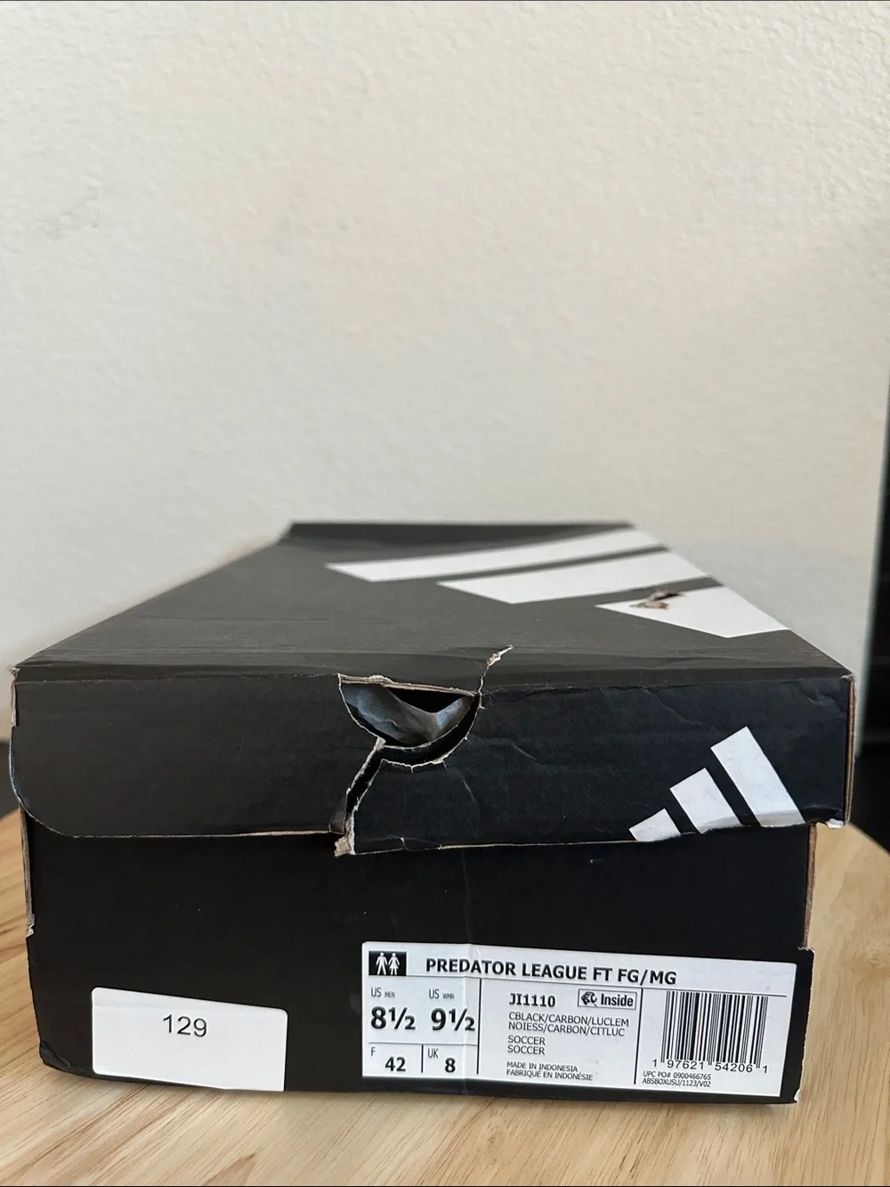 NWT. ADIDAS PREDATOR LEAGUE FT FG/MG Size 8.5